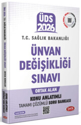 2025 T.C. Sağlık Bakanlığı Ünvan Değişikliği Sınavı Ortak Alan Konu Anlatımlı Soru Bankası - 1
