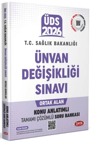 2025 T.C. Sağlık Bakanlığı Ünvan Değişikliği Sınavı Ortak Alan Konu Anlatımlı Soru Bankası - 1