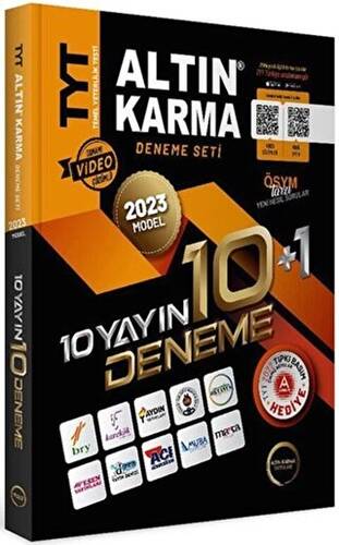 2023 TYT 10 Farklı Yayın 10 Farklı Deneme + Son 1 Yıl Çıkmış Sorular Hediye - 1