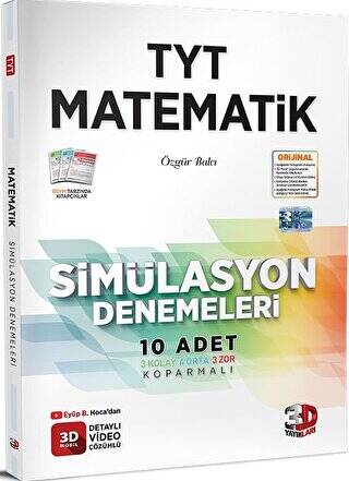 TYT 3D Simülasyon Matematik Denemeleri - 1