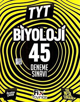 2024 TYT Biyoloji 45 Denemeleri - 1