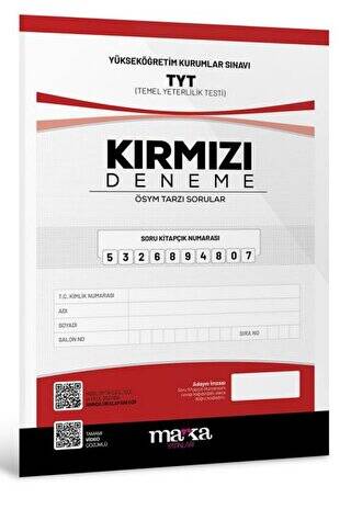 2025 TYT Yeni Nesil Kırmızı Deneme Tamamı Video Çözümlü - 1
