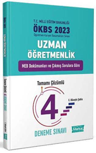 2023 Uzman Öğretmen Tamamı Çözümlü 4 Fasikül Deneme - 1