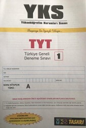 2023 YKS TYT Türkiye Geneli Deneme Sınavı 1 - 1
