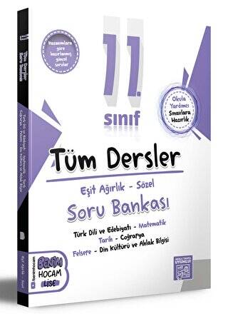 2024 11. Sınıf Eşit Ağırlık - Sözel Tüm Dersler Soru Bankası - 1