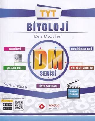 2024 -2025 TYT DM Serisi Biyoloji Soru Bankası - 1