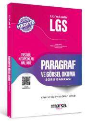 2025 - 5, 6, 7 ve 8. sınıflar için LGS Paragraf ve Görsel Okuma Soru Bankası - 1