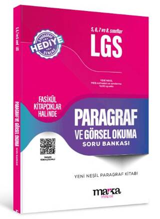 2025 - 5, 6, 7 ve 8. sınıflar için LGS Paragraf ve Görsel Okuma Soru Bankası - 1