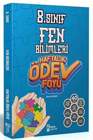 2024 8. Sınıf Fen Bilimleri Haftalık Ödev Föyü - 1