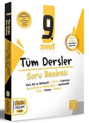 2024 9. Sınıf Tüm Dersler Soru Bankası - 1