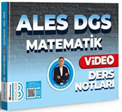 2024 ALES DGS Matematik Video Ders Notları - 1