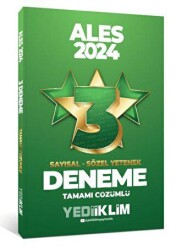 2024 ALES Sayısal - Sözel Yetenek Tamamı Çözümlü 3 Yıldız Deneme - 1