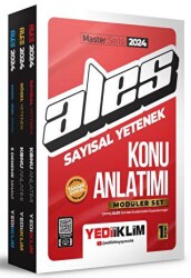 2024 ALES Sayısal Yetenek Konu Anlatımı Modüler Set 3 Cilt - 1