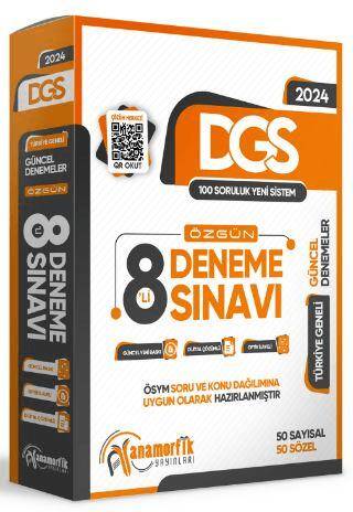 2024 DGS 8li Paket Deneme Sınavı Özgün Yeni Nesil Türkiye Geneli Kurumsal Çözümlü - 1