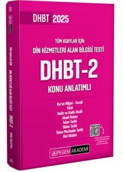 2025 Din Hizmetleri Alan Bilgisi Testi DHBT-2 Konu Anlatımlı - 1