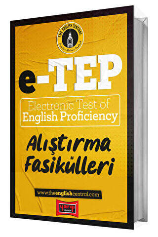 2024 E-Tep Electronic Test Of English Proficiency Alıştırma Fasikülleri - 1