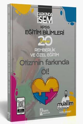 Farkında İsem KPSS Eğitim Bilimleri Rehberlik ve Özel Eğitim 20 Deneme - 1