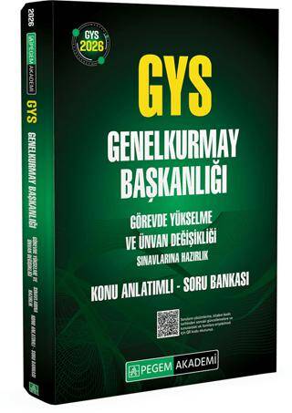 2024 Genelkurmay Başkanlığı Görevde Yükselme ve Unvan Değişikliği Sınavlarına Hazırlık Konu Anlatımlı Soru Bankası - 1