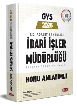 T.C. Adalet Bakanlığı İdari İşler Müdürlüğü GYS Konu Anlatımlı - 1