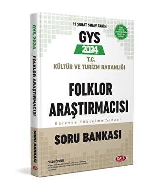 2024 GYS T.C Kültür ve Turizm Bakanlığı Folklor Araştırmacısı Görevde Yükselme Sınavı Soru Bankası - 1