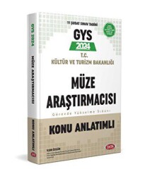 2024 GYS T.C Kültür Ve Turizm Bakanlığı Müze Araştırmacısı Görevde Yükselme Sınavı Konu Anlatımlı - 1