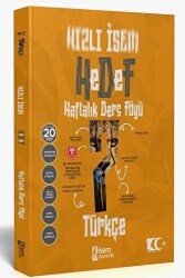 2024 Hızlı İsem Hedef 7. Sınıf Türkçe Haftalık Ders Föyü - 1
