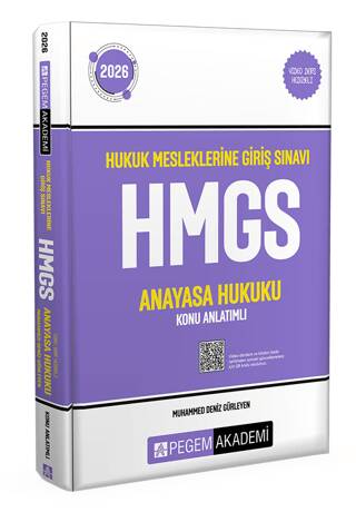 2024 Hukuk Mesleklerine Giriş Sınavı Avukatlık ve Noterlik Anayasa Hukuku Konu Anlatımlı - 1