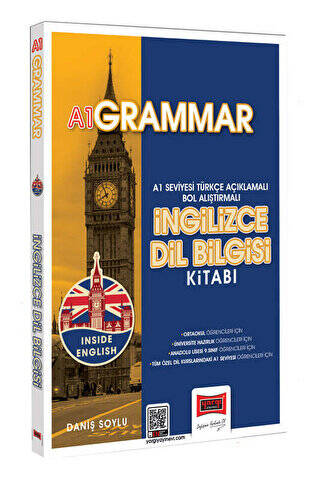 2024 Inside English A1 Grammar İngilizce Dil Bilgisi Kitabı - 1