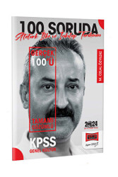 2024 KPSS 5Yüz 100 Soruda Tamamı Çözümlü Atatürk İlke ve İnkılap Tarihinin Gerçek 100`ü - 1