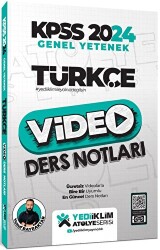 2024 KPSS Atölye Serisi Türkçe Video Ders Notları - 1