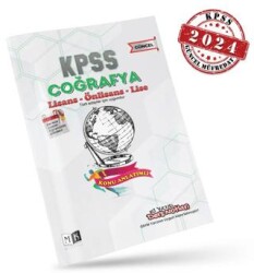 2024 KPSS Coğrafya El Yazısı Ders Notları Kitabı - 1