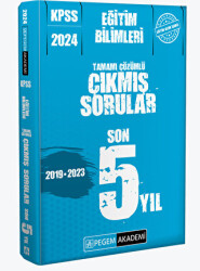 KPSS Eğitim Bilimleri Çıkmış Sorular Son 5 Sınav - 1