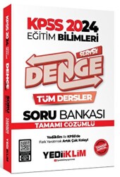 2024 KPSS Eğitim Bilimleri Denge Serisi Tamamı Çözümlü Tüm Dersler Soru Bankası - 1