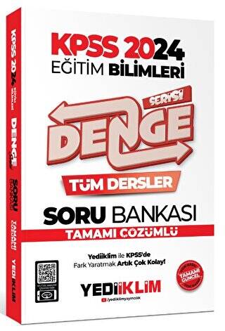 2024 KPSS Eğitim Bilimleri Denge Serisi Tamamı Çözümlü Tüm Dersler Soru Bankası - 1