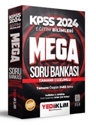 2024 KPSS Eğitim Bilimleri Mega Tamamı Çözümlü Soru Bankası - 1