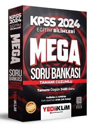 2024 KPSS Eğitim Bilimleri Mega Tamamı Çözümlü Soru Bankası - 1