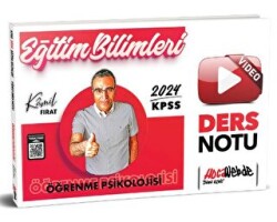 2024 KPSS Eğitim Bilimleri Öğrenme Psikolojisi Video Ders Notu - 1