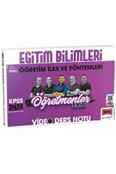 KPSS Eğitim Bilimleri Öğretim İlke ve Yöntemleri ÖYT Öğretmenler Ekibi Video Ders Notları - 1