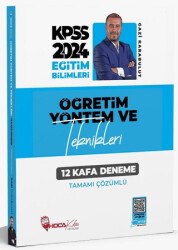 2024 KPSS Eğitim Bilimleri Öğretim Yöntem ve Teknikleri 12 Kafa Deneme Çözümlü - 1