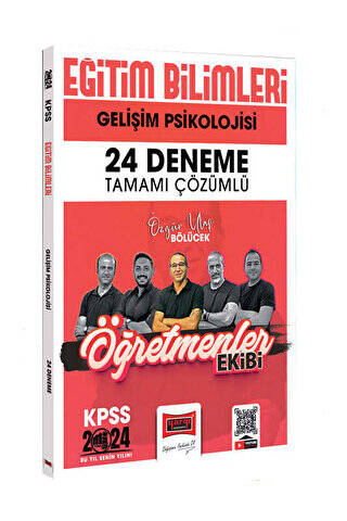 2024 KPSS Eğitim Bilimleri Öğretmenler Ekibi Gelişim Psikolojisi Tamamı Çözümlü 24 Deneme - 1