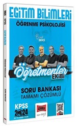 KPSS Eğitim Bilimleri Öğretmenler Ekibi Öğrenme Psikolojisi Tamamı Çözümlü Soru Bankası - 1