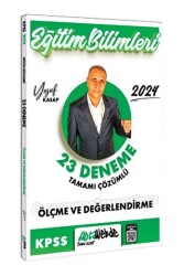 2024 KPSS Eğitim Bilimleri Ölçme ve Değerlendirme Tamamı Çözümlü 23 Deneme - 1