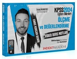 2024 KPSS Eğitim Bilimleri Ölçme ve Değerlendirme Video Ders Notları - 1