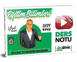 2024 KPSS Eğitim Bilimleri Ölçme ve Değerlendirme Video Ders Notu - 1