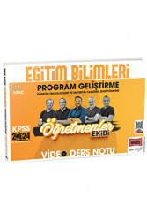 2024 KPSS Eğitim Bilimleri Program Geliştirme Öğretmenler Ekibi Video Ders Notları - 1