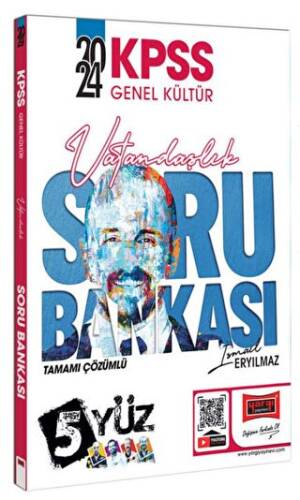 KPSS Genel Kültür 5Yüz Vatandaşlık Tamamı Çözümlü Soru Bankası - 1