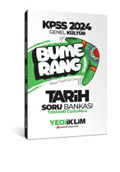 2024 KPSS Genel Kültür Bumerang Tarih Tamamı Çözümlü Soru Bankası - 1