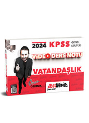 2024 KPSS Genel Kültür Vatandaşlık Video Ders Notu - HocaWebde Yayınları