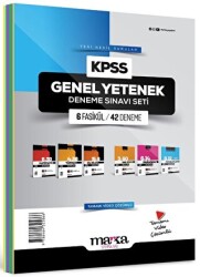 2025 KPSS Genel Yetenek Deneme Sınavı Seti 6 Fasikül 42 Deneme - 1