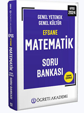 2024 KPSS Genel Yetenek Genel Kültür Efsane Matematik Soru Bankası - 1